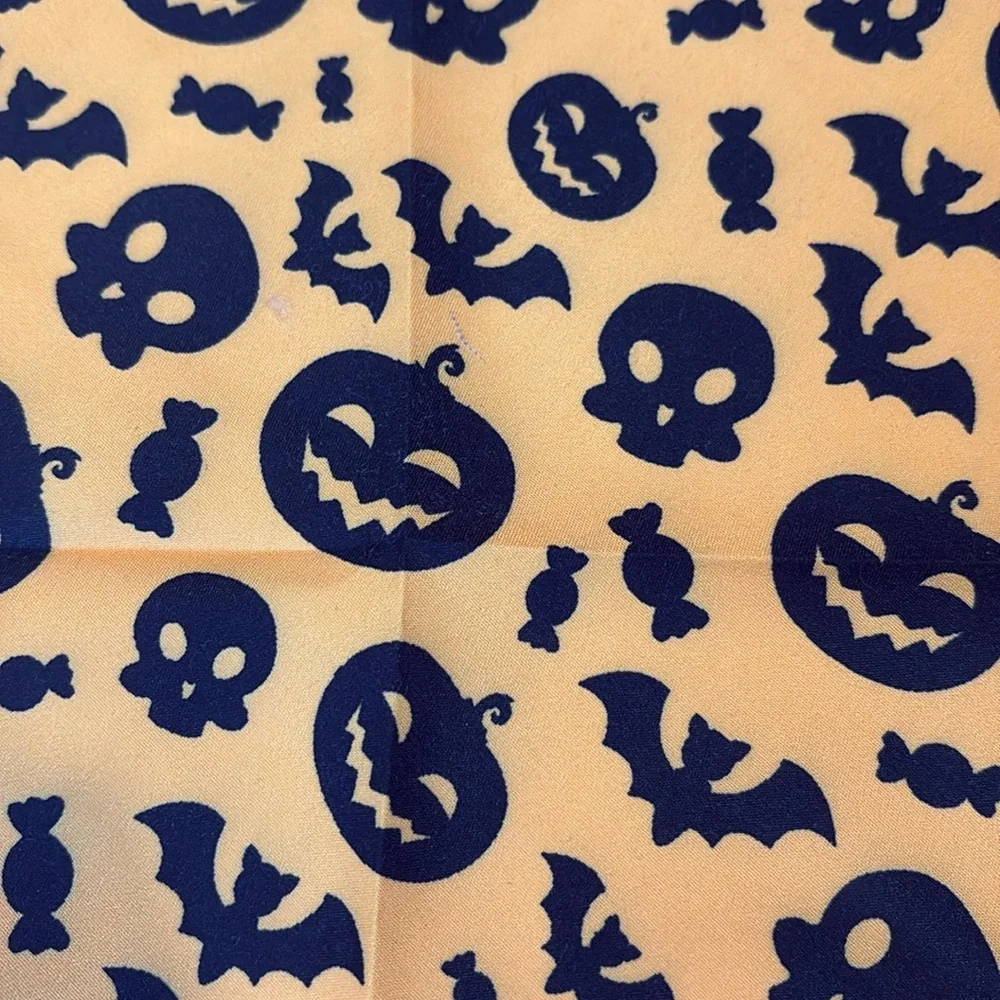 Jack-o’-lantern, Bat, Skull Patterned Pet Bandana Cats and Dogs
